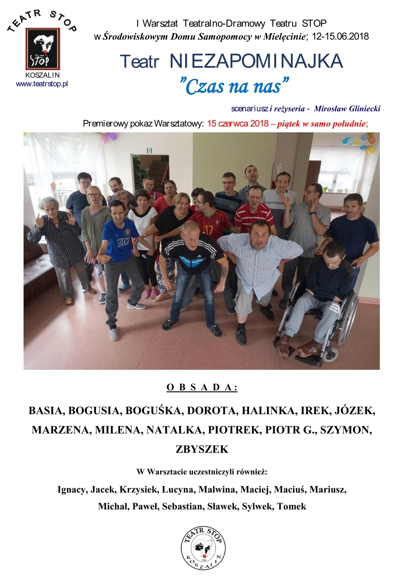plakat NIEZAPOMINAJKI