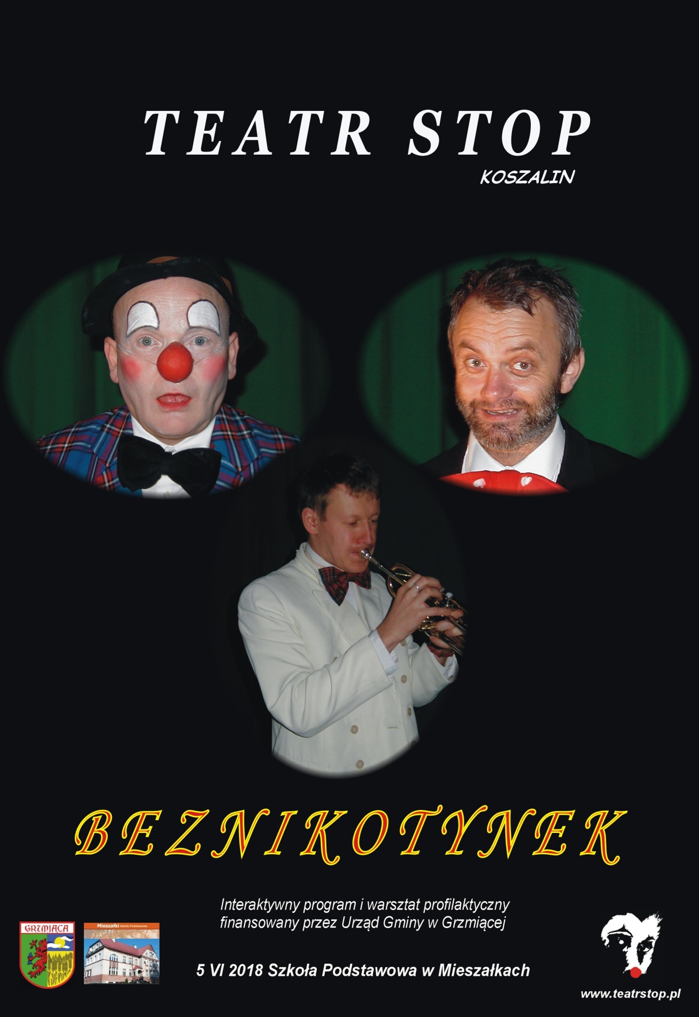 plakat spektaklu BEZNIKOTYNEK