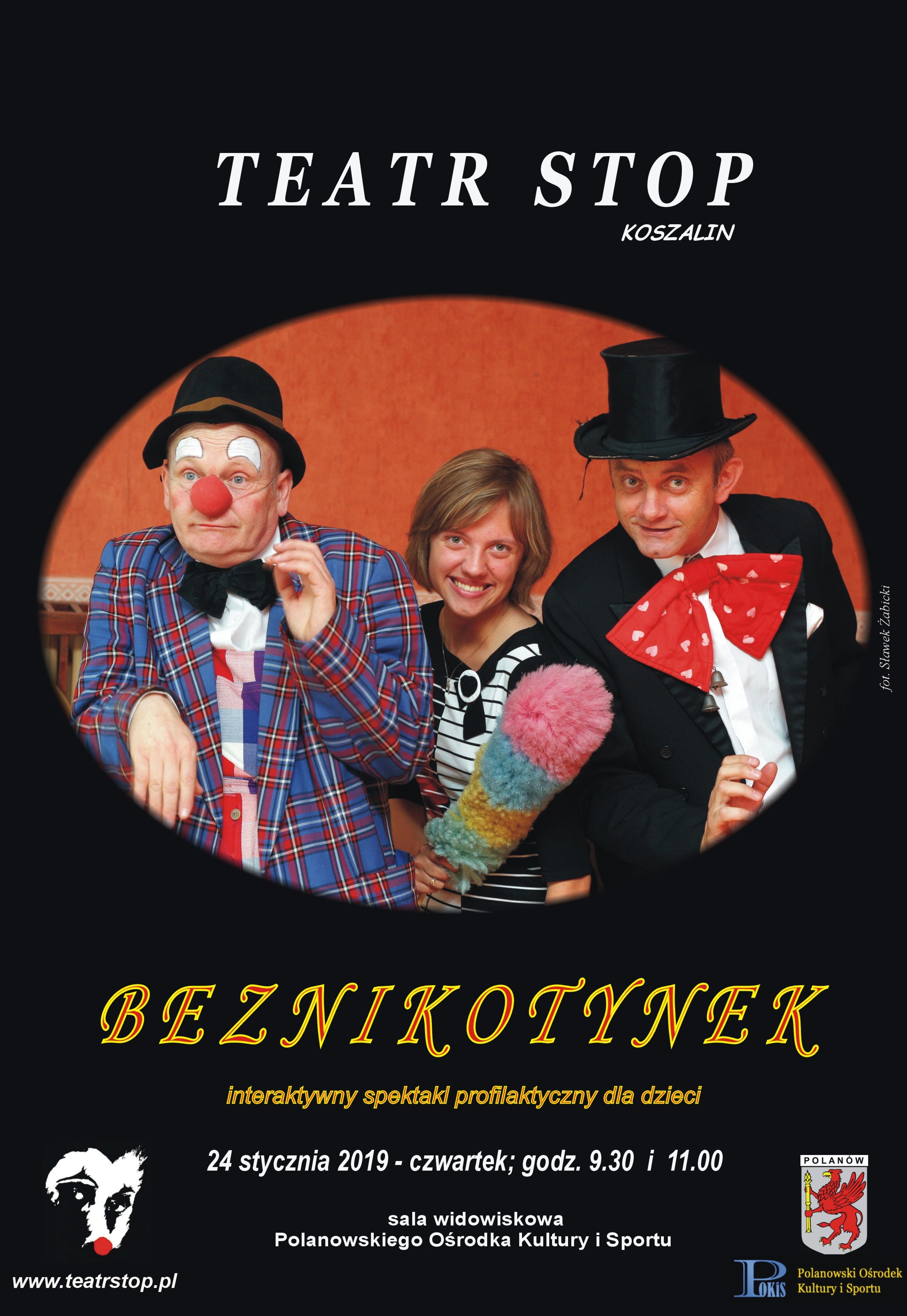 spektakl 'BEZNIKOTYNEK' Teatru STOP